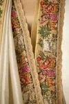 Silver Gold Tissue Slik Saree