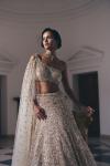 Ivory Radiance Sequin Lehenga