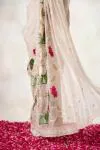 Silver Tissue Silk Saree