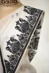 White Noir Organza Saree