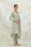 Sage Green Georgette Suit Set