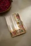 Silver Gold Tissue Slik Saree