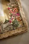 Silver Gold Tissue Slik Saree