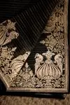 Onyx Black Organza Saree