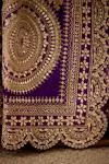 Mystic Purple Pure Silk Saree
