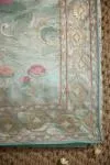 Aqua Blue Tissue Saree