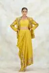 Mustard Silk Co-ord Set