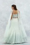 Ice Blue Georgette Lehenga