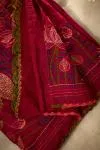Rani Pink Tussar Silk Saree