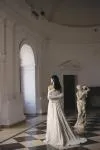 Ivory Organza Lehenga Set