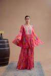 Azalea Pink Sharara Set