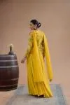Mango Yellow Sharara Set