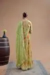 Leaf Green Anarkali