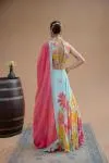 Chill Blue Lehenga