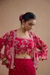 Hot Pink Sharara Set