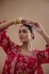 Hot Pink Sharara Set