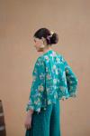 Cadet Blue Sharara Set