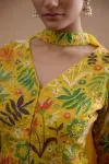 Mango Yellow Sharara Set