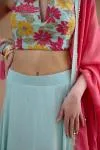 Chill Blue Lehenga