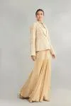 Pearl Gold Jacket Garara Set