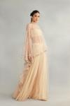 Ivory Shimmer Set Sharara
