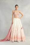 Ivory Ombre Printed Lehenga