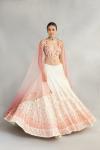 Ivory Ombre Printed Lehenga