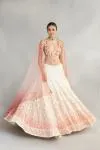 Ivory Ombre Printed Lehenga
