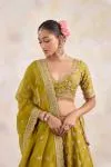 Olive Yellow Lehenga Set