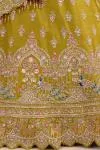 Olive Yellow Lehenga Set