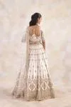 Albescent White Silk Lehenga Set
