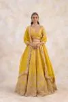 Hufflepuff Yellow Lehenga Set
