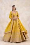 Hufflepuff Yellow Lehenga Set