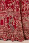 Burgundy Red Lehenga Set 