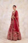 Burgundy Red Lehenga Set 