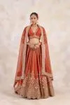 Sinopia Orange Lehenga Set 
