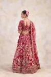 Maroon Silk Lehenga Set