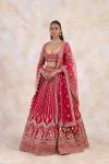 Crimson Red Lehenga Set 
