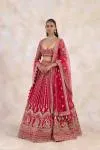 Crimson Red Lehenga Set