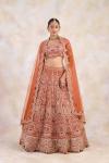 Terracotta Orange Lehenga Set 