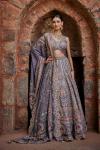 Thistle Purple Lehenga Set