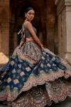 Royal Blue Lehenga Set