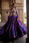 Jamuni Silk Bandhani Lehenga