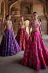 Jamuni Silk Bandhani Lehenga