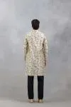 Ivory Geometric Kurta Set