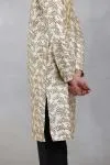 Ivory Geometric Kurta Set