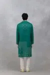 Green Bandhani Kurta Set