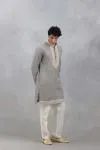 Grey Dori Kurta