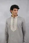 Grey Dori Kurta