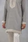 Grey Dori Kurta